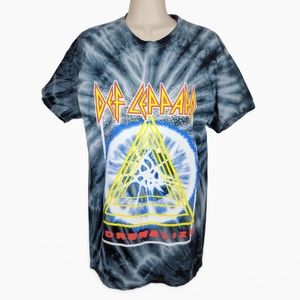 DEF LEPPARD Adrenalize Tour 90s Tie Dye Band Tee